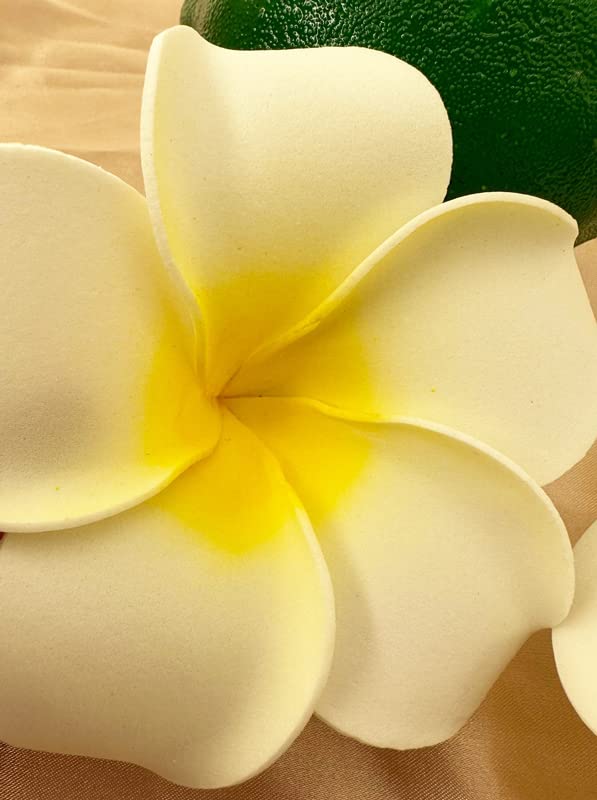 Hawaii Plumeria Virág Haj Klipek a Nők Hawaii Tartozékok Beach Party Utazási Fehér Virág hajcsat Hajcsat