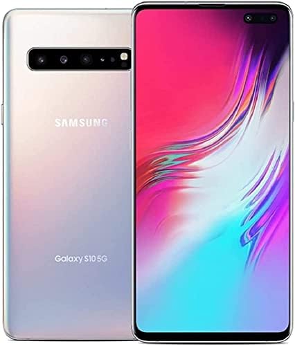 Samsung Galaxy S10 5G, 256 gb-os, Felhő Ezüst - Verizon (Felújított)