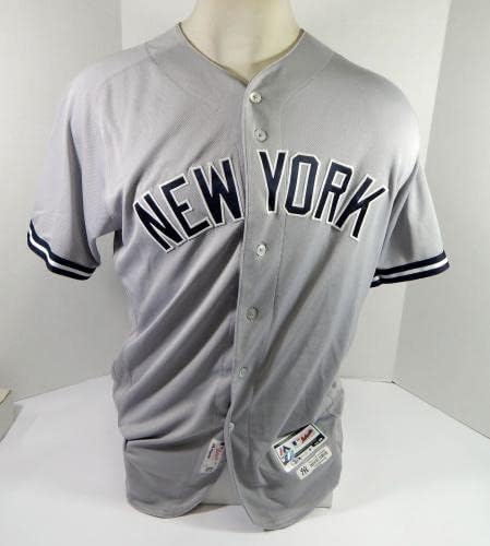 -ban a New York Yankees Chasen Shreve 45 Játék Használt Szürke Jersey 8 P 46 618 - Játék Használt